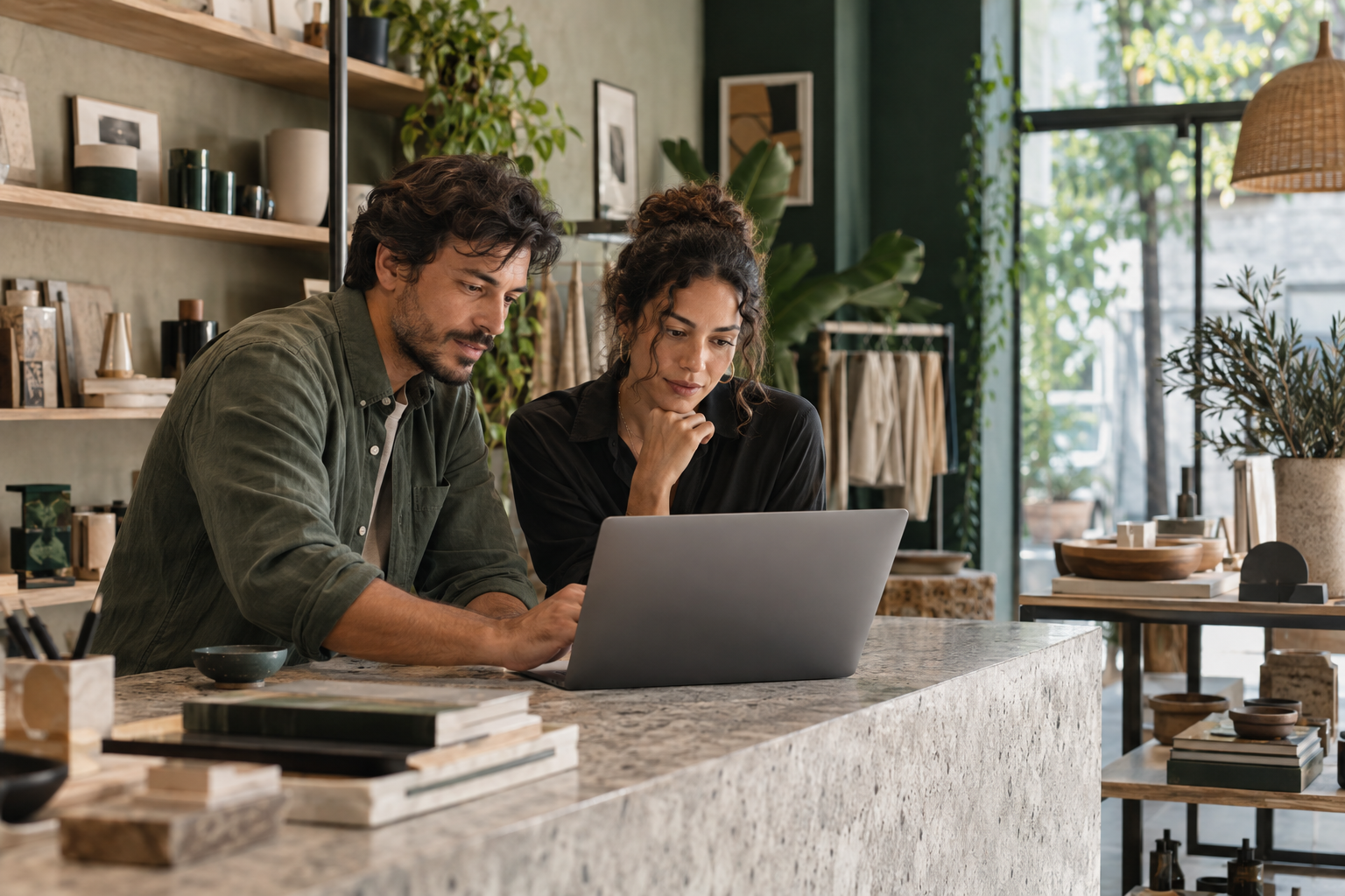 Empreendedores em atividade